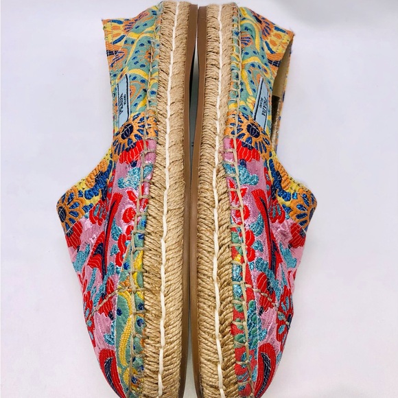 Prada Multicolor Jacquard Espadrille- size 41 - Picture 8 of 9